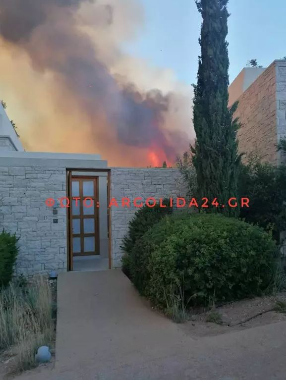 φωτιά Αργολίδα 