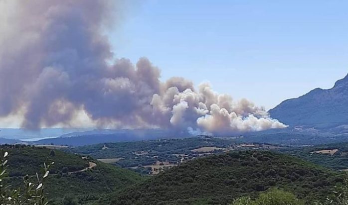 φωτιά Ηλεία - Αχαϊα