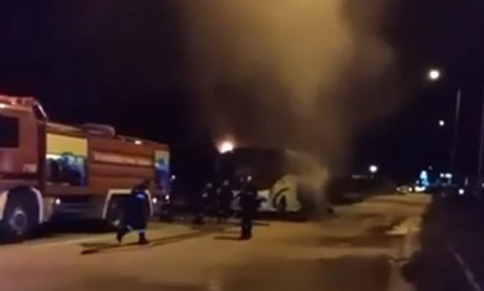 φωτιά - ΚΤΕΛ