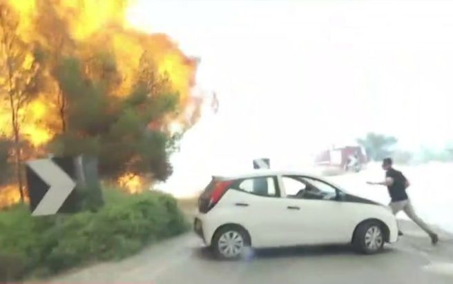 Φωτιά Μέγαρα ΣΚΑΙ