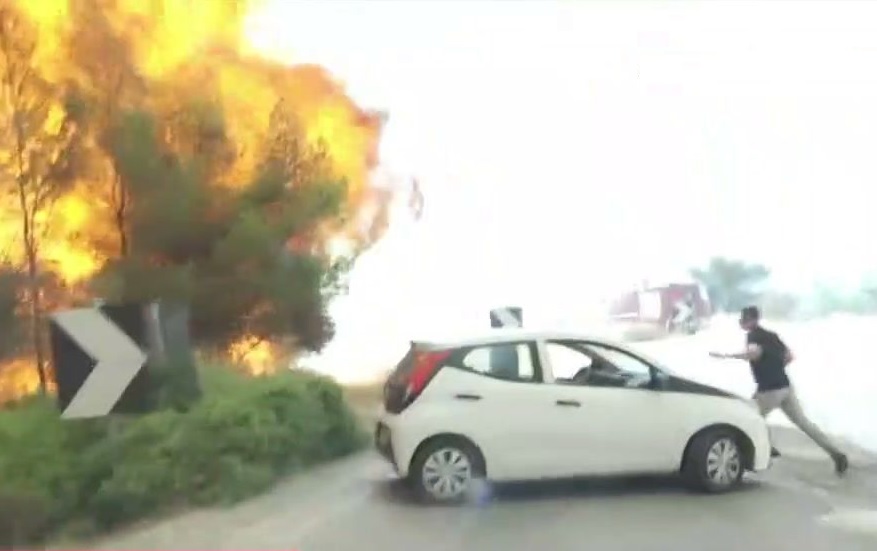 Φωτιά Μέγαρα ΣΚΑΙ