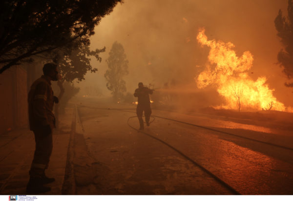 φωτιά στην Πεντέλη