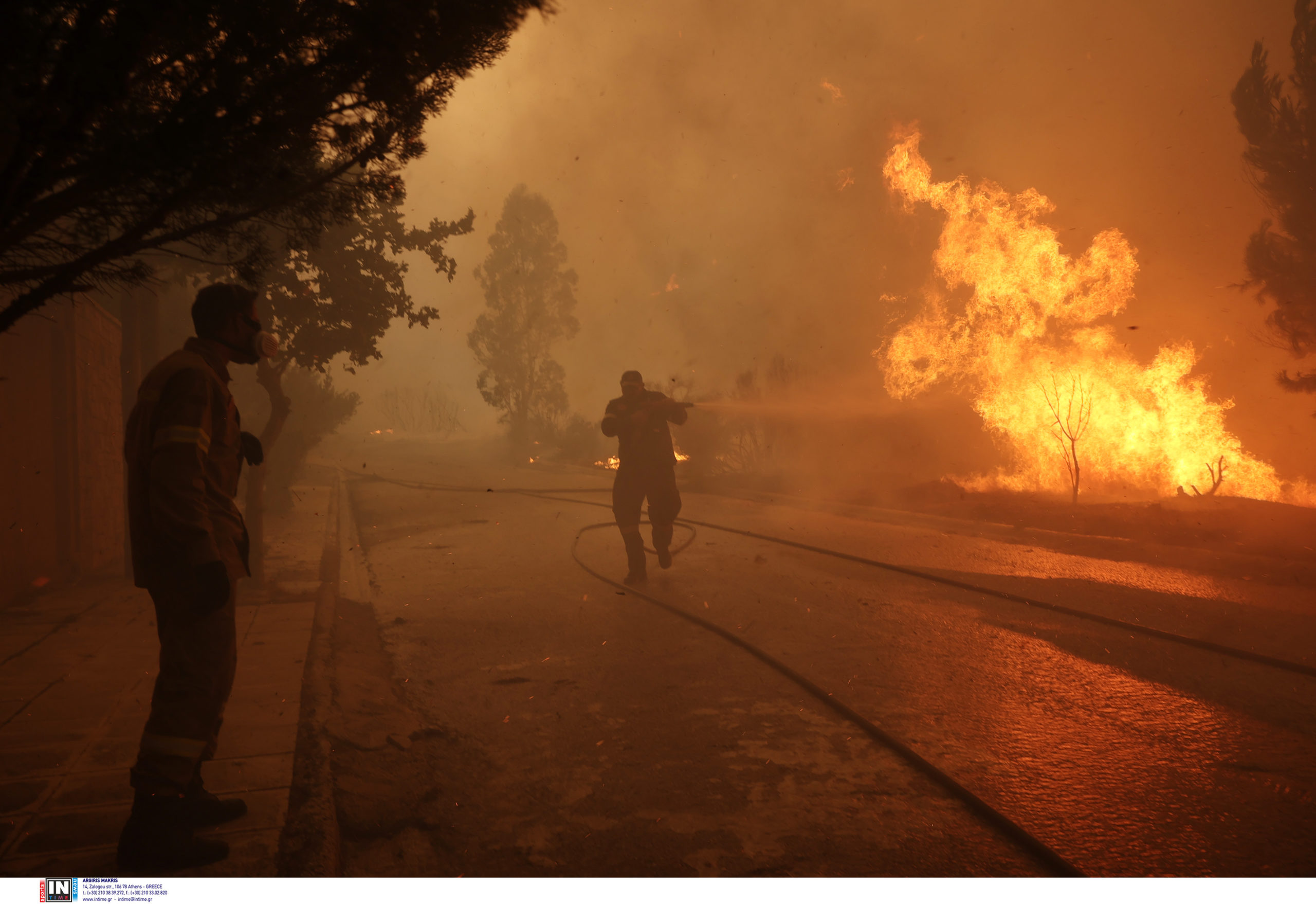 φωτιά στην Πεντέλη