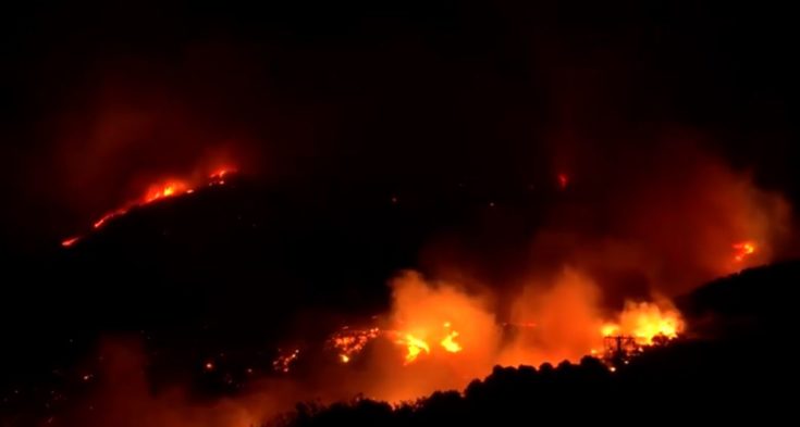 φωτιά στο Ρέθυμνο