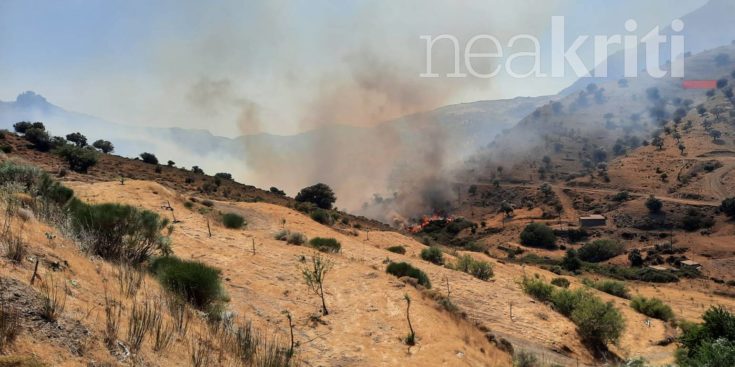 φωτιά στο Ρέθυμνο