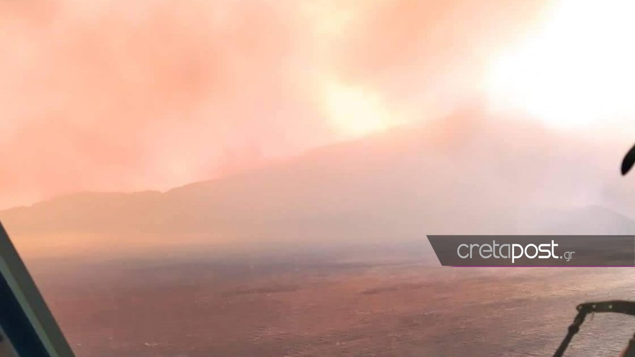 Φωτιά στο Ρέθυμνο: Χωρίς ενεργό μέτωπο – Μάχη με τις συνεχείς αναζωπυρώσεις