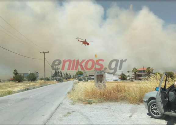 φωτιά στο Σχηματάρι