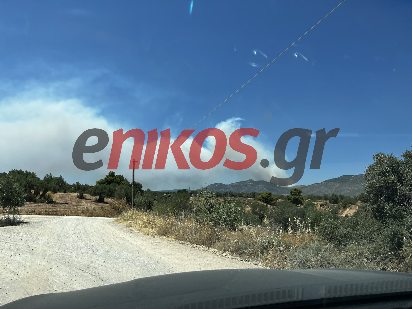 φωτιά Πόρτο Γερμενό - Θήβα