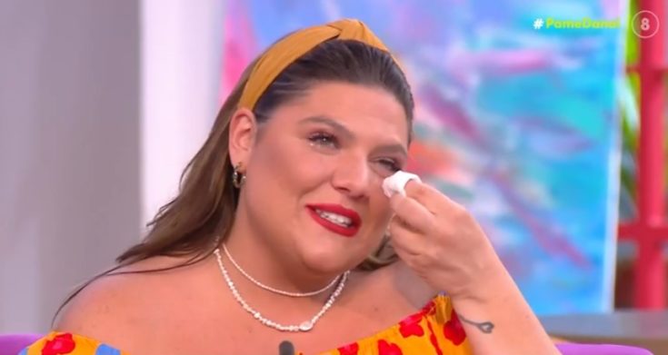Η Δανάη Μπάρκα δάκρυσε στον "αέρα" της εκπομπής της