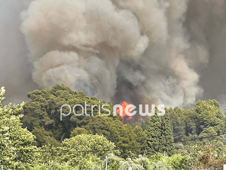 Φωτιά στην Ηλεία: «Και οι τρεις πυρκαγιές είναι εγκληματική ενέργεια» λέει ο δήμαρχος