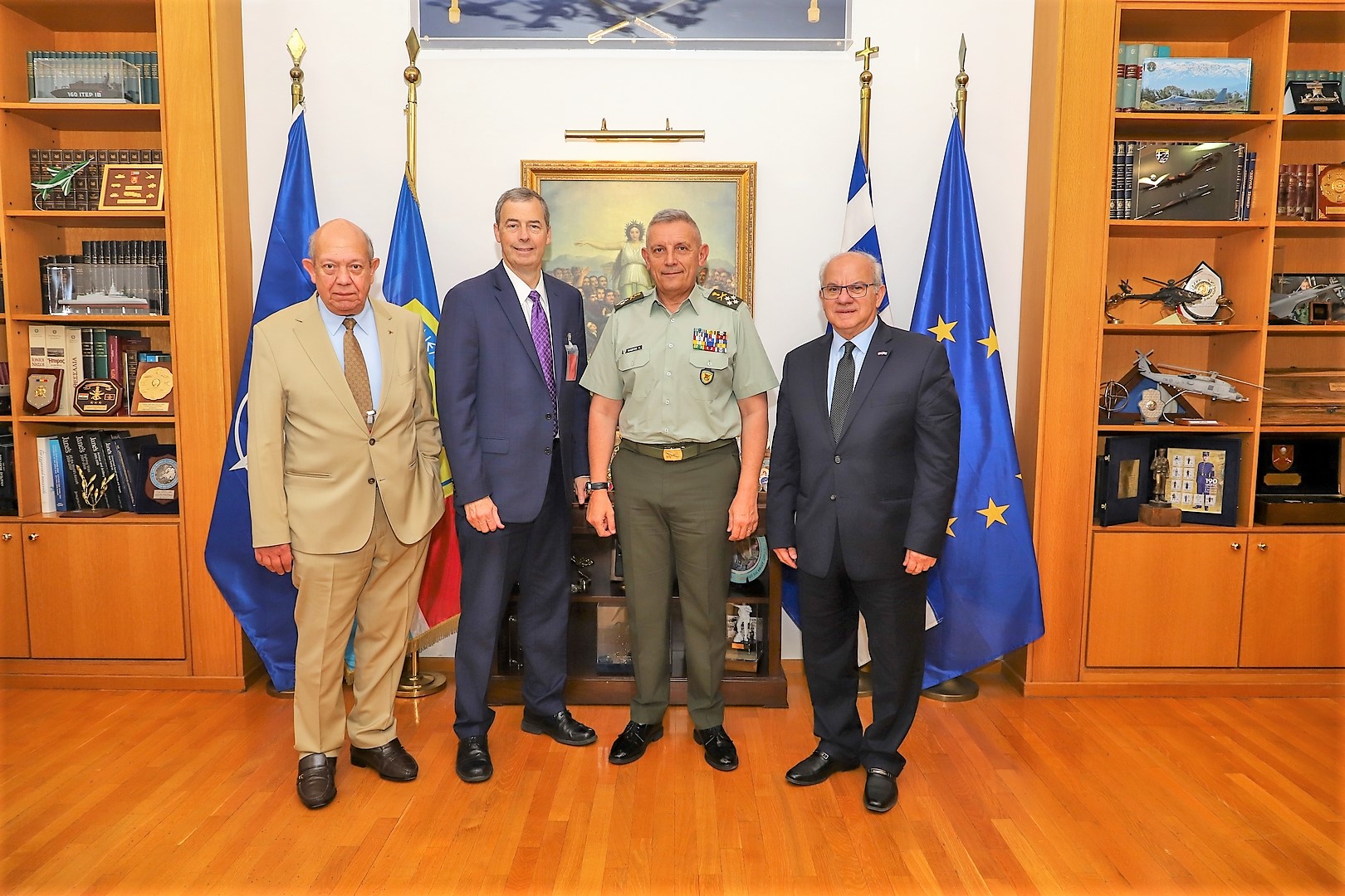 Συνάντηση Αρχηγού ΓΕΕΘΑ με στελέχη της Lockheed Martin για τα F-35