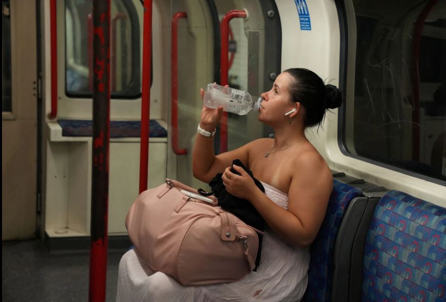 Στο μετρό του Λονδίνου