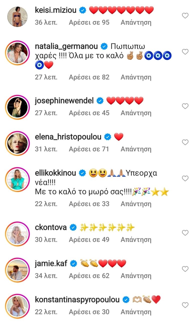 Μαίρη Συνατσάκη ευχές