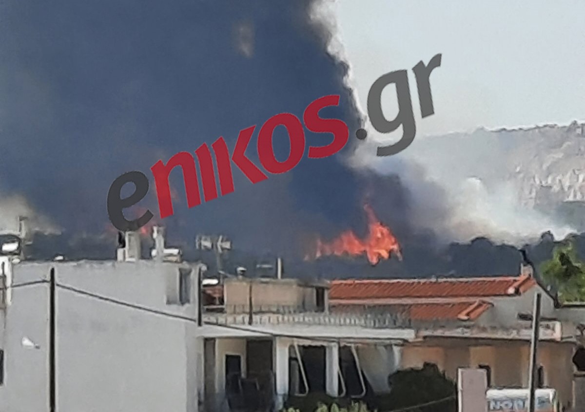 Δυο συλλήψεις για τη φωτιά στη Μάνδρα