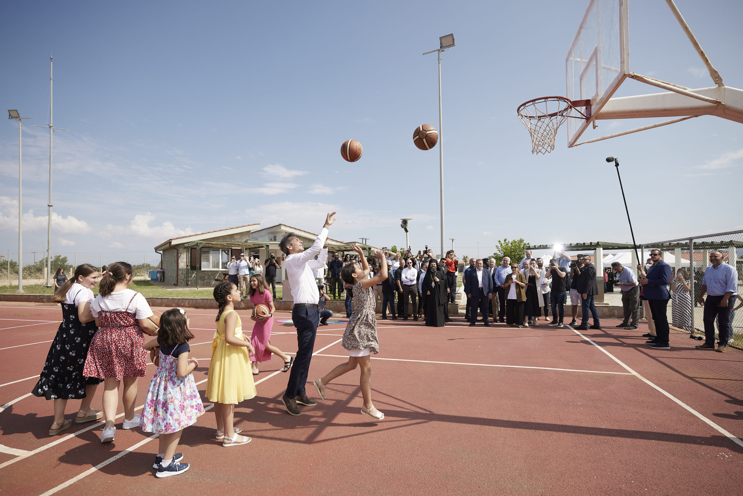 Μητσοτάκης Κατασκηνώσεις Μπάσκετ