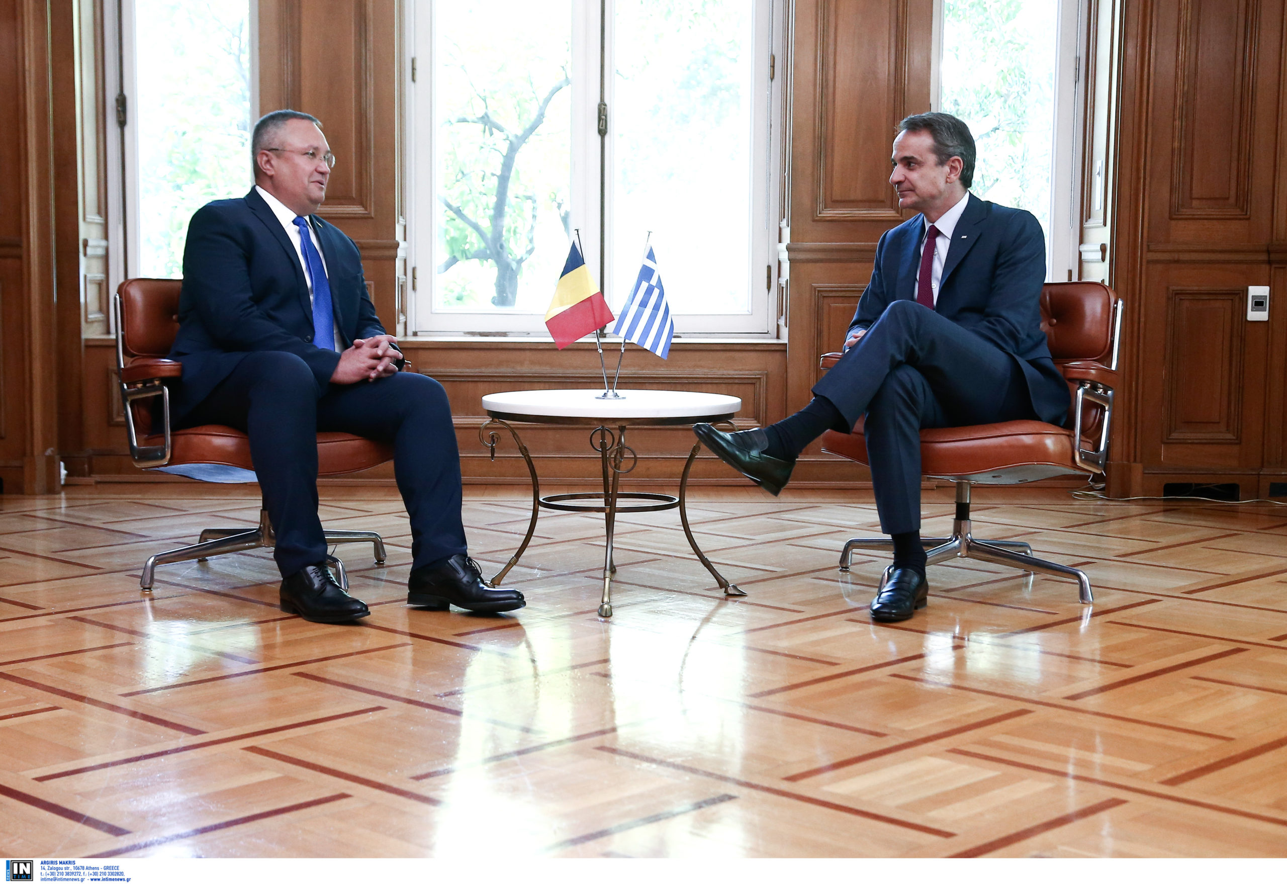 Μητσοτάκης - Ρουμάνος πρωθυπουργός 