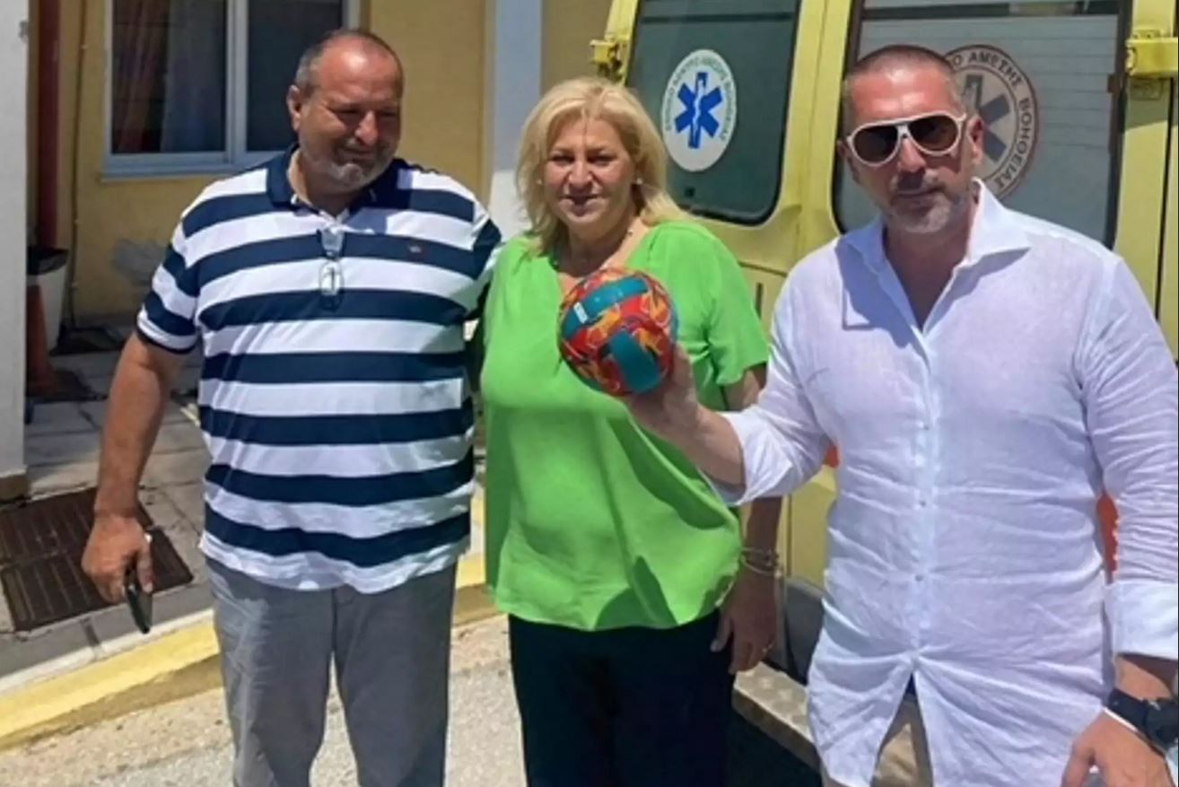 Χαλκιδική: Αυτή είναι η μπάλα που έσωσε τη ζωή του Ιβάν