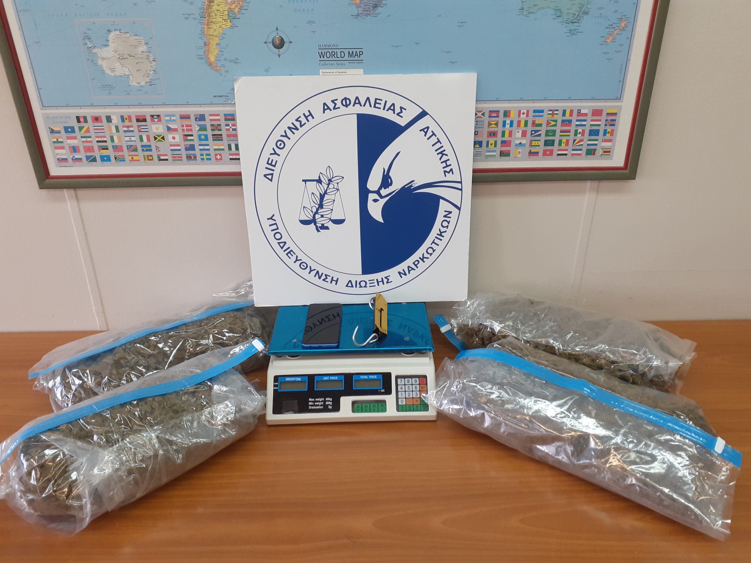 Νέος Κόσμος: Συνελήφθη 27χρονος για κατοχή και διακίνηση ναρκωτικών