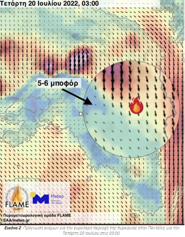 φωτιά Πεντέλη 