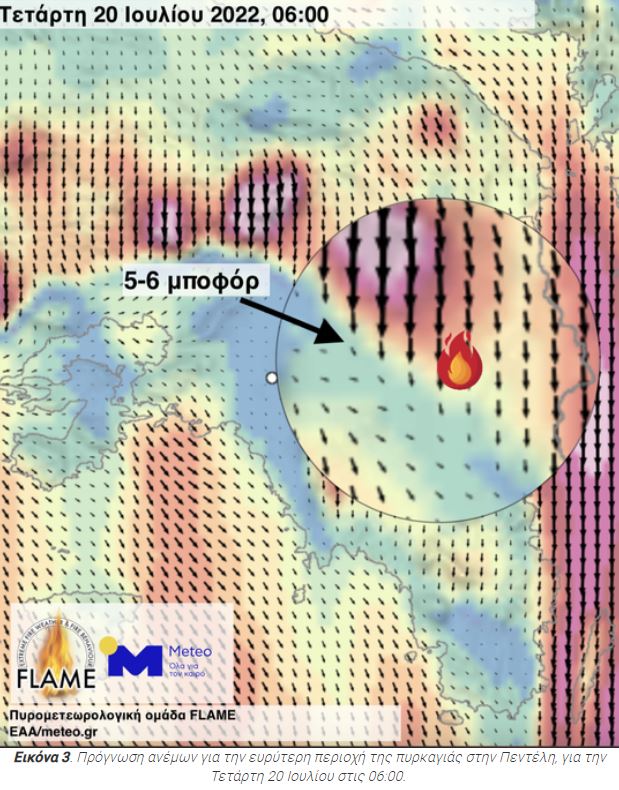 φωτιά Πεντέλη 