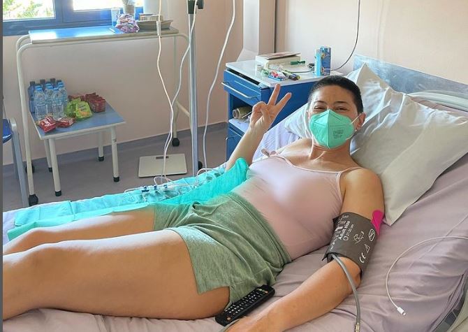 Ξανά στο νοσοκομείο η Ρεγγίνα Μακέδου