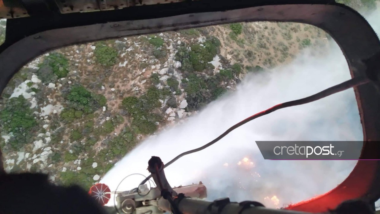 φωτιά στο Ρέθυμνο