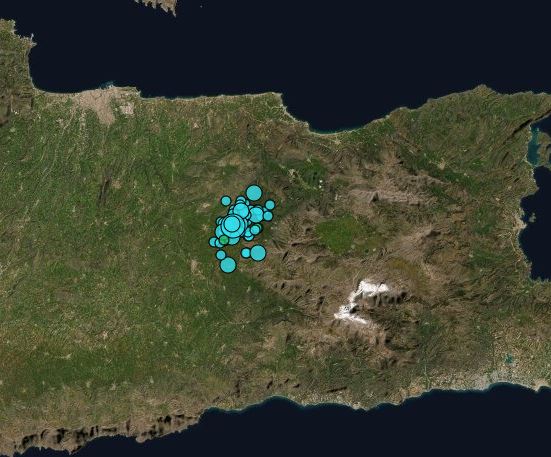 Σεισμοί Ηράκλειο Κρήτης