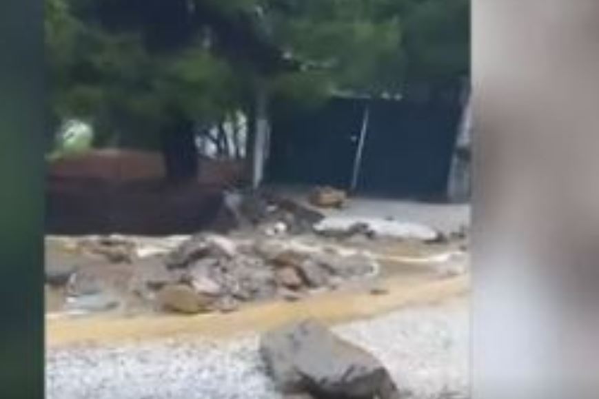 Σκύρος - κακοκαιρία