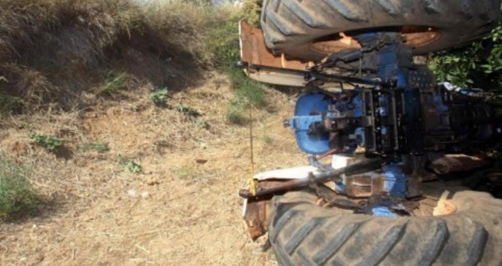 ανατροπή τρακτέρ