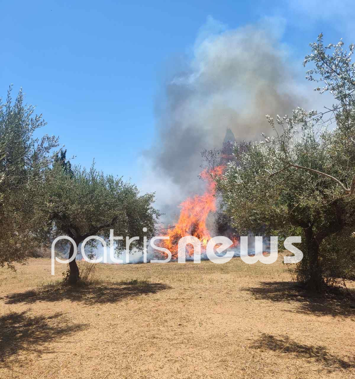 Η φωτιά στο Χάλαρι