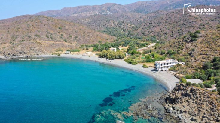 Ζανακούντα - Η παραλία της βορειοδυτικής Χίου