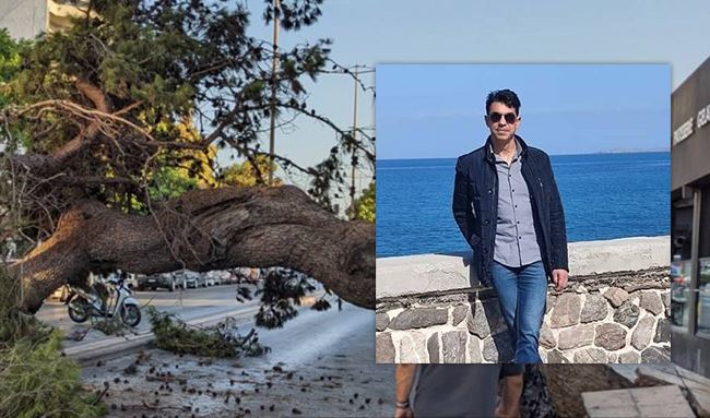 Ο 51χρονος που καταπλακώθηκε από δέντρο στην Κρήτη