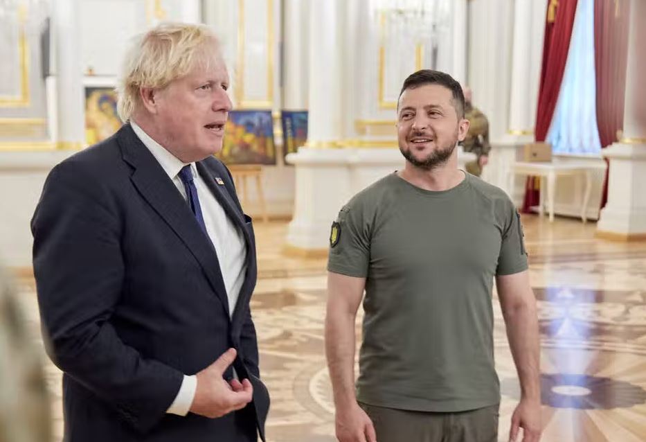 Τζόνσον και Ζελένσκι