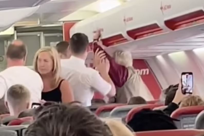 Επεισόδιο σε πτήση