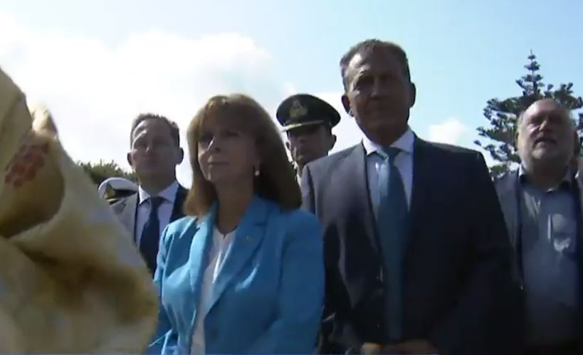 Στην Πάρο η Κατερίνα Σακελλαροπούλου