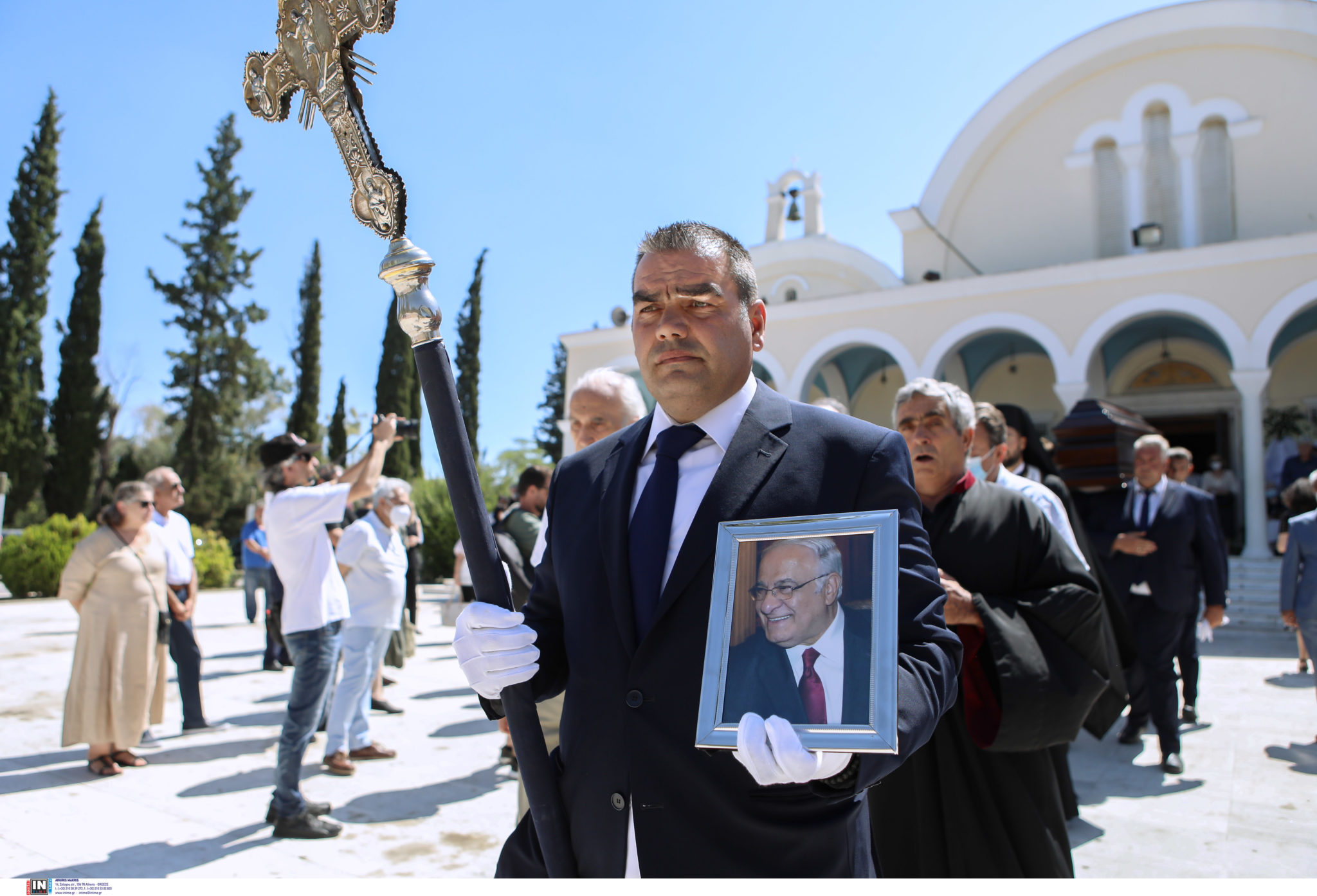 κηδεία Διονύση Σιμόπουλου