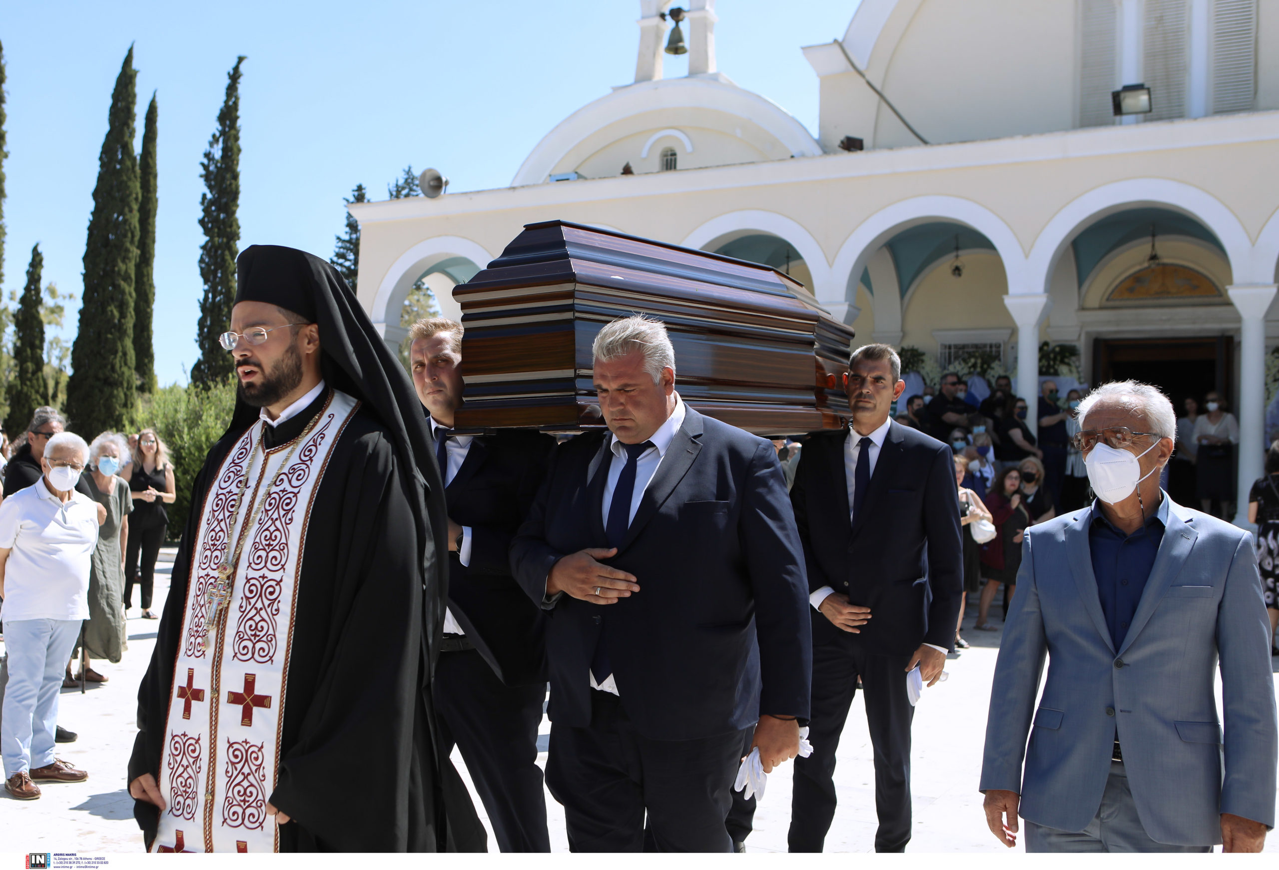 κηδεία Διονύση Σιμόπουλου