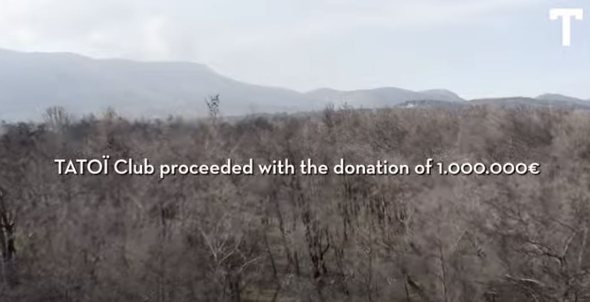 Στην τελική ευθεία τα έργα αναδάσωσης στη Βαρυμπόμπη από το ΤΑΤΟΪ Club