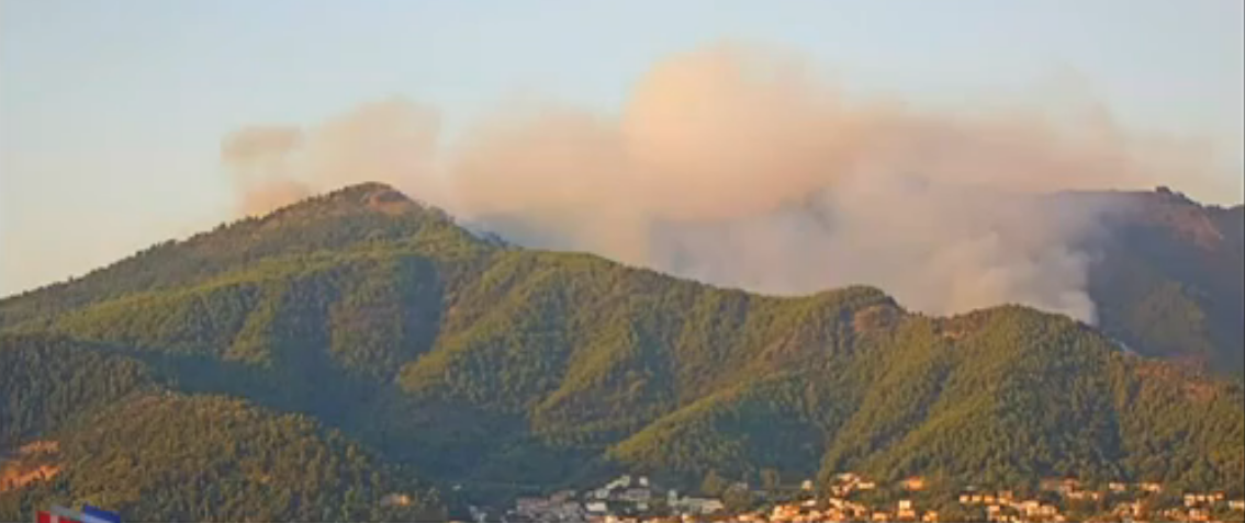 Φωτιά στη Θάσο