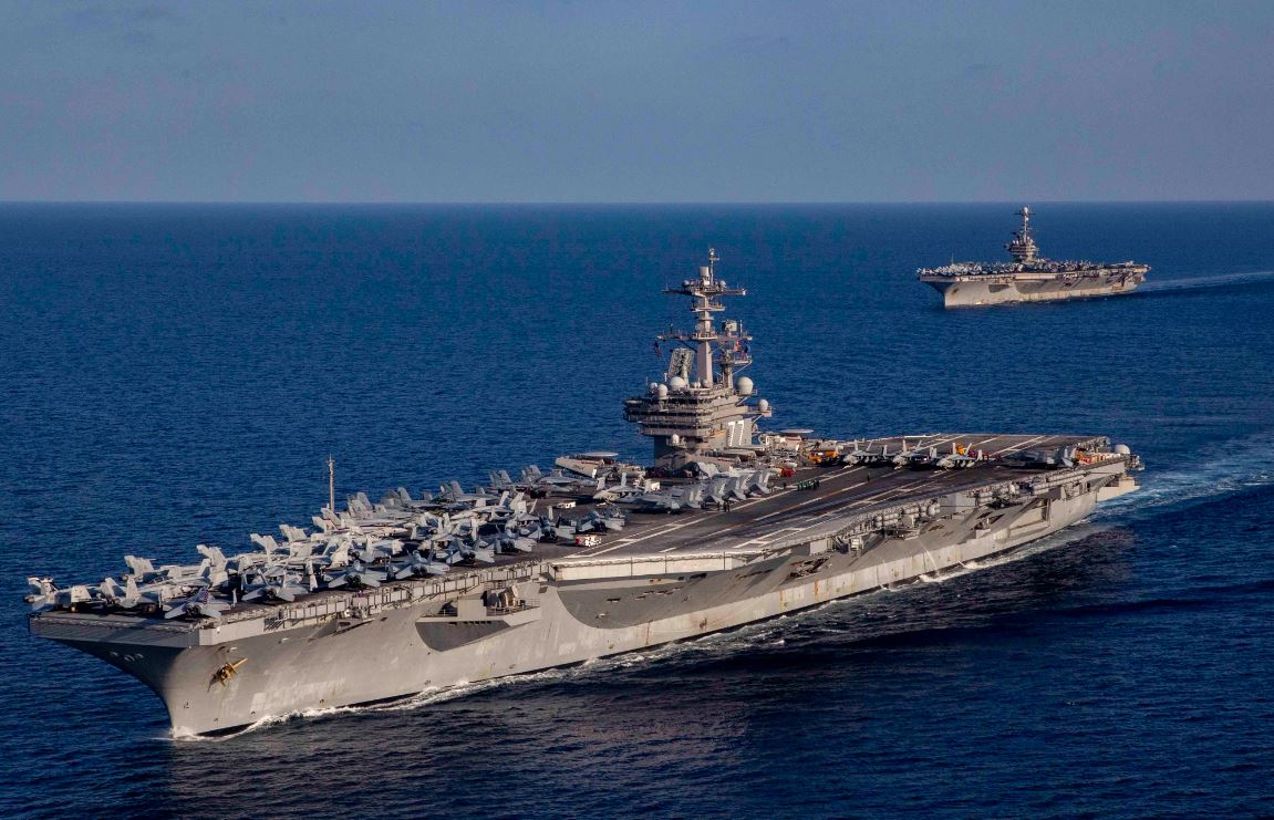 Δύο αμερικανικά αεροπλανοφόρα με 180 αεροπλάνα ταυτόχρονα στην Μεσόγειο