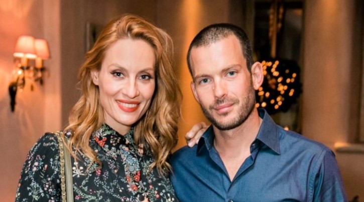 Η Ελεονώρα Μελέτη μαζί με τον σύζυγό της, Θοδωρή Μαροσούλη