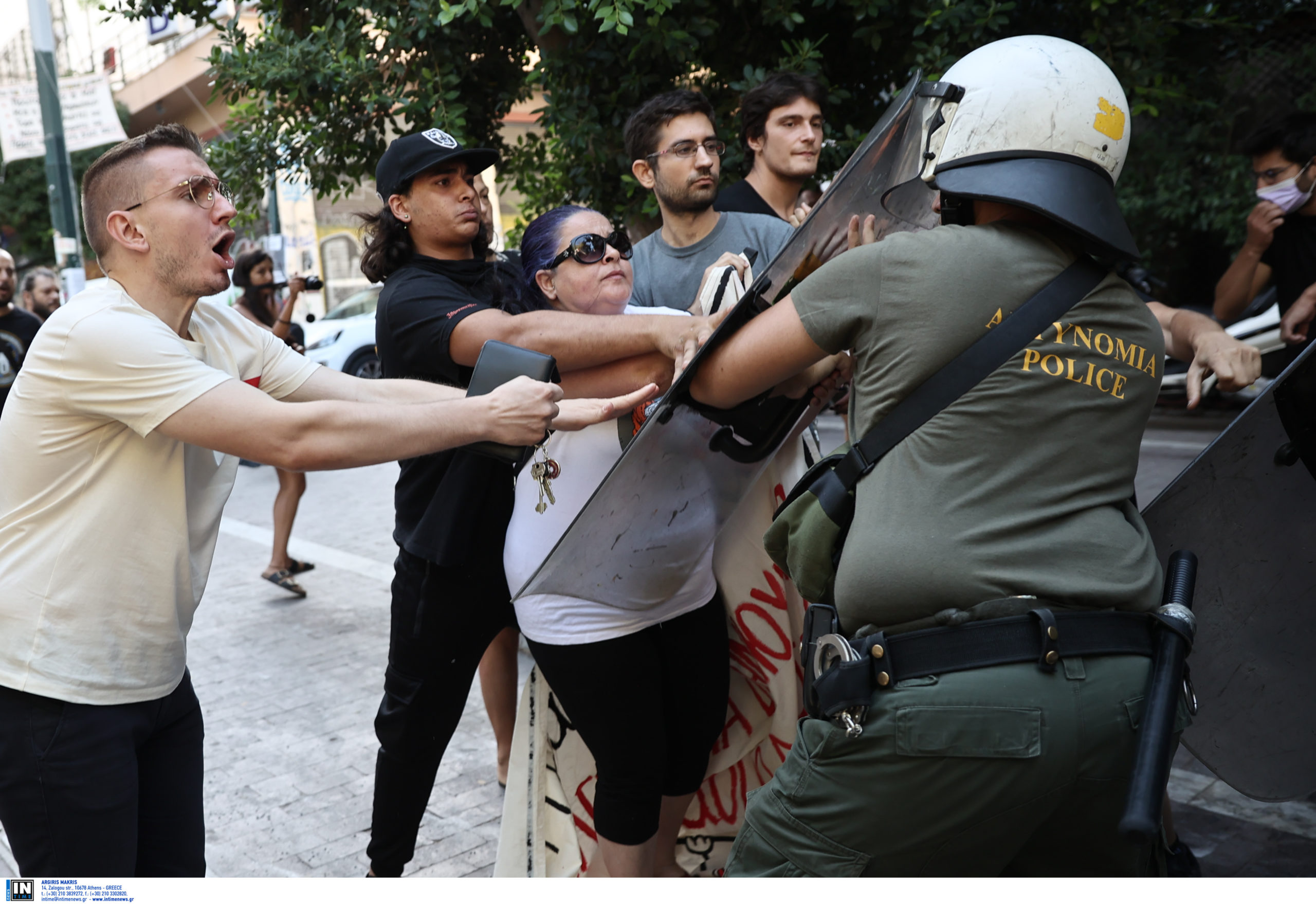 ένταση Εξάρχεια 