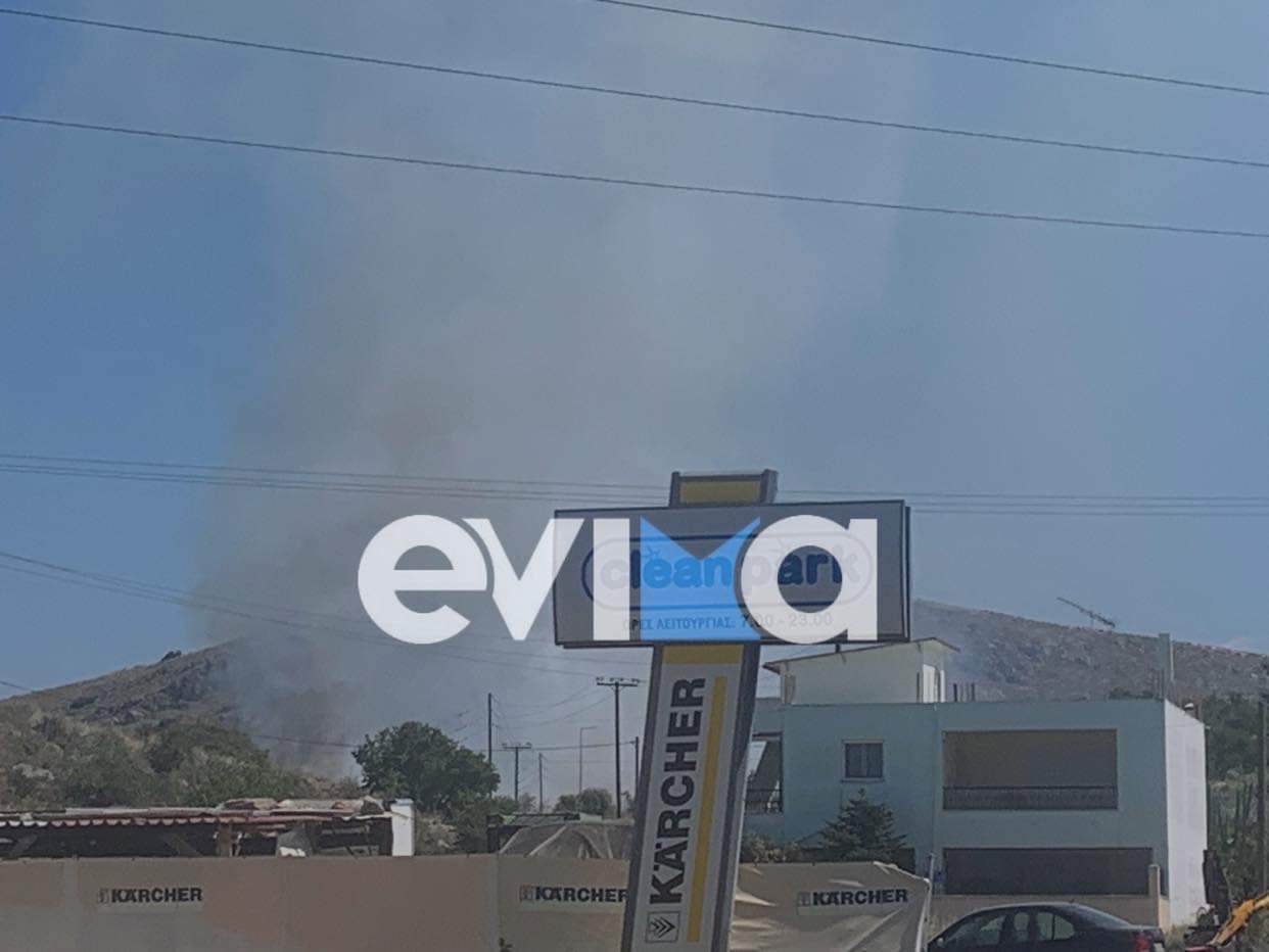 Φωτιά στη Χαλκίδα