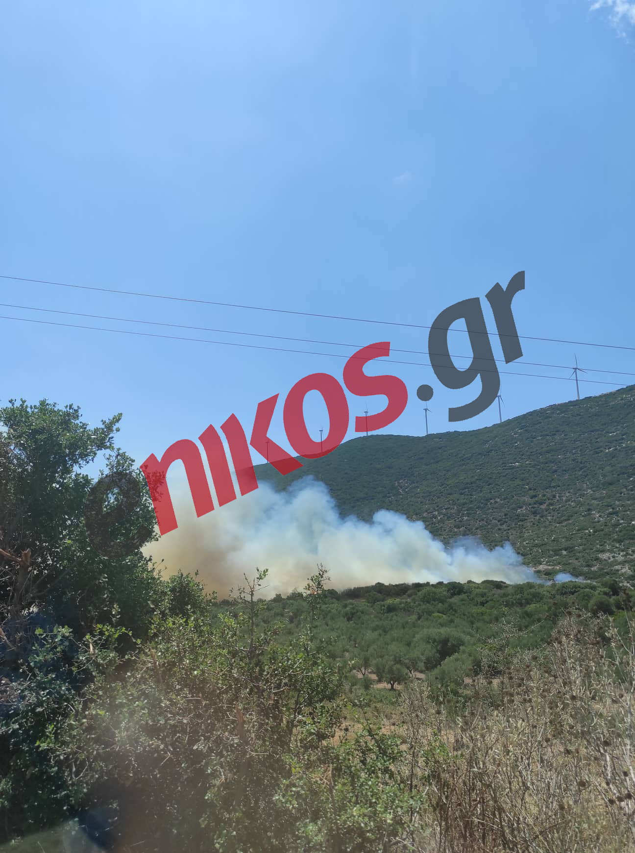 φωτιά στην Πύλο