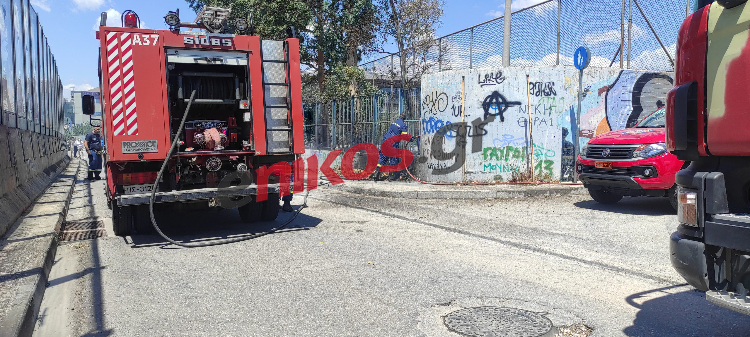 Φωτιά στο Μαρούσι