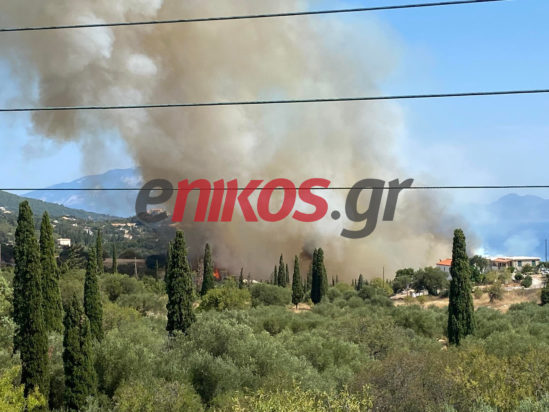 φωτιά στη Ζάκυνθο