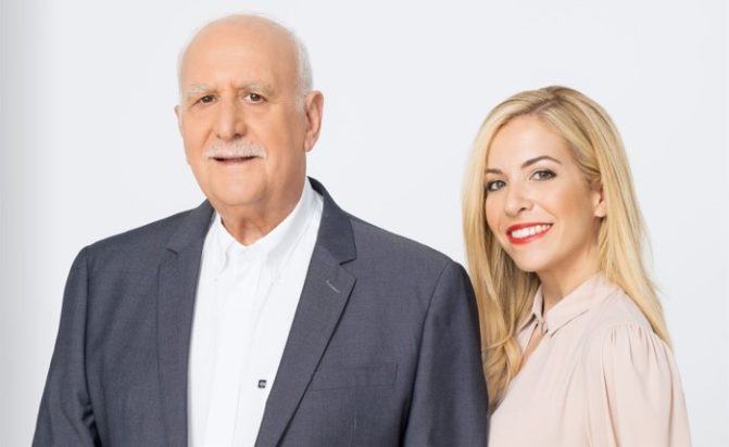 Ο Γιώργος Παπαδάκης και η Μαρία Αναστασοπούλου