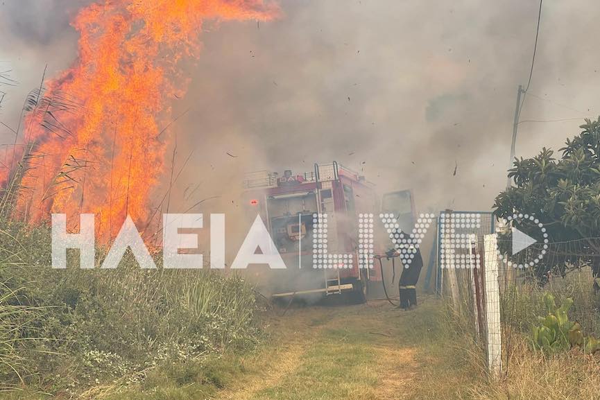 πυροσβεστικό όχημα - Ηλεία