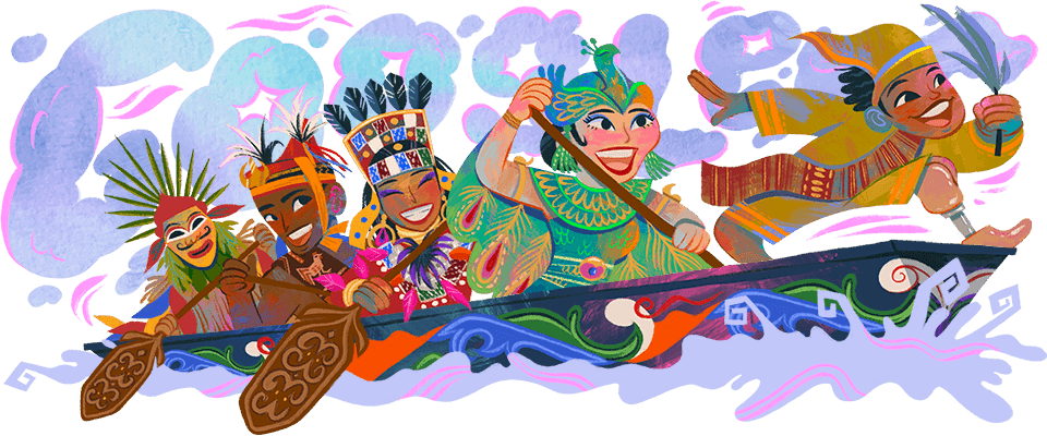 Google Doodle Ημέρα Ανεξαρτησίας Ινδονησία