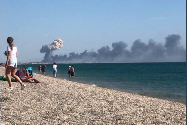 Έκρηξη στην Κριμαία